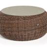 "Барселона" журнальный столик из искусственного ротанга, цвет коричневый