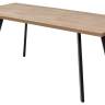 Стол BRICK M 120 Дуб Канзас/ Черный М-City