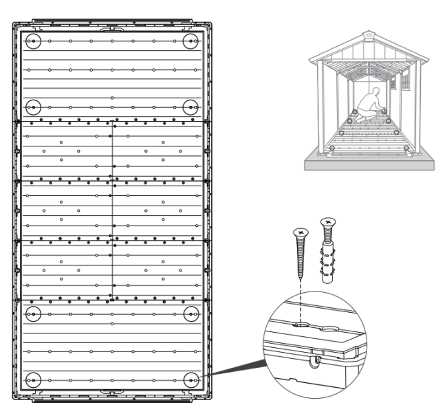 Сарай "Окланд 7513" (размеры 210 x 405 см) Сарай "Окланд 7513" (размеры 210 x 405 см)