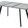 Стол BRICK M 120 Бетон Портленд/ Черный М-City
