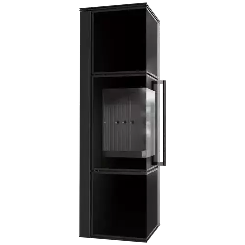 Печь Kratki PRO TORA/M 8 кВт, чёрное стекло