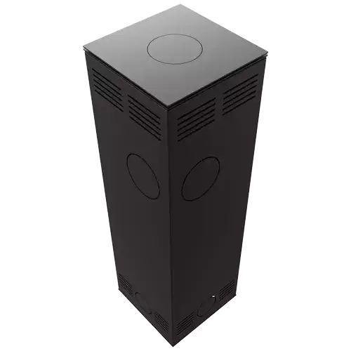 Печь Kratki PRO TORA/M 8 кВт, чёрное стекло