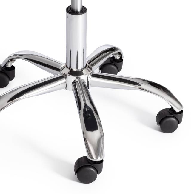 Офисное кресло TULIP (mod.106-1) / 1 шт. в упаковке металл/пластик/PU, 58 x 47 x 97см, Black (черный) / Chrome (хром) черный металл/пластик/PU Офисное кресло TULIP (mod.106-1) / 1 шт. в упаковке металл/пластик/PU, 58 x 47 x 97см, Black (черный) / Chrome (хром) черный металл/пластик/PU