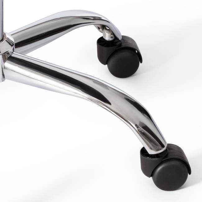 Офисное кресло TULIP (mod.106-1) / 1 шт. в упаковке металл/пластик/PU, 58 x 47 x 97см, Black (черный) / Chrome (хром) черный металл/пластик/PU Офисное кресло TULIP (mod.106-1) / 1 шт. в упаковке металл/пластик/PU, 58 x 47 x 97см, Black (черный) / Chrome (хром) черный металл/пластик/PU