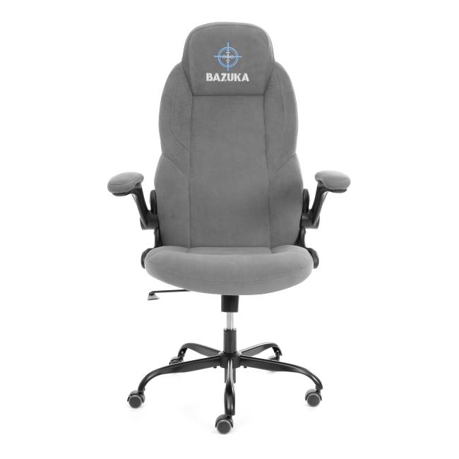 Кресло BAZUKA metalBL велюр, серый, 29 серый велюр Кресло BAZUKA metalBL велюр, серый, 29 серый велюр