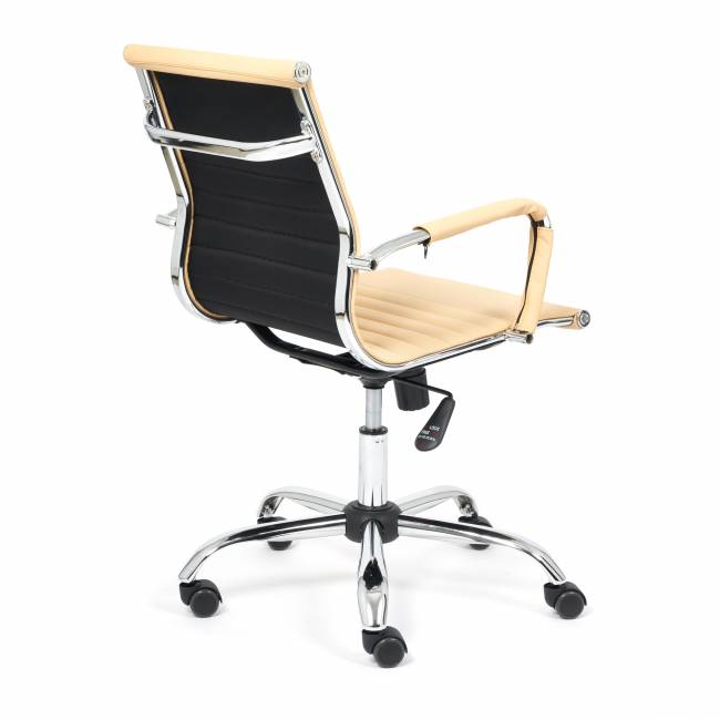 Кресло URBAN-LOW кож/зам, бежевый, 36-34 бежевый кож/зам