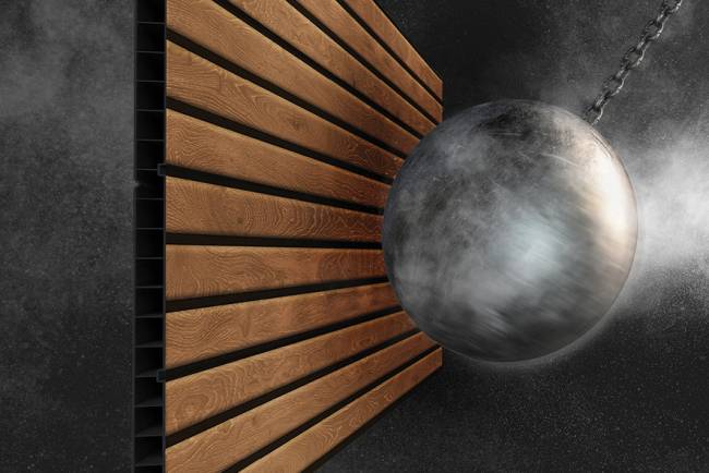 Сарай "Пент 7х7" (коричневый) (размеры 216 х 216 см)