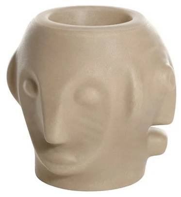 Кашпо из биопластика Threebu Pot Special песок Сахары 450х450х450 мм Кашпо из биопластика Threebu Pot Special песок Сахары 450х450х450 мм