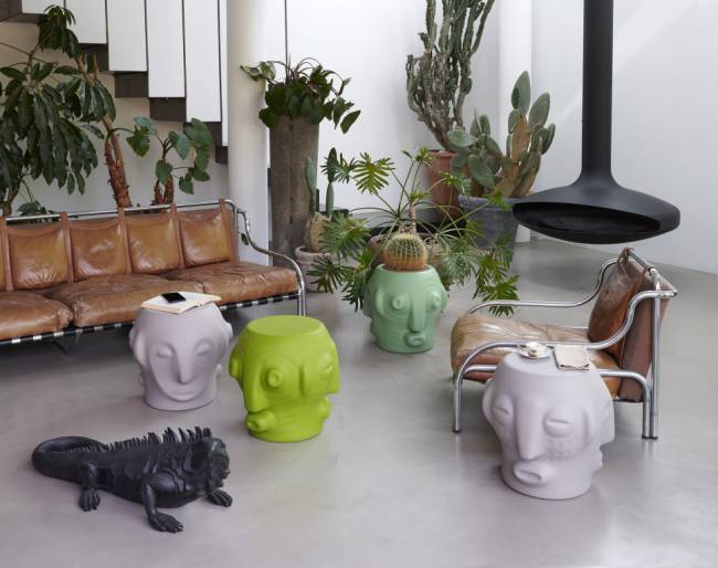 Кашпо из биопластика Threebu Pot Special песок Сахары 450х450х450 мм Кашпо из биопластика Threebu Pot Special песок Сахары 450х450х450 мм