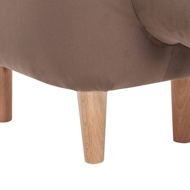 Пуф Leset Hippo COMBI V23 молочный шоколад Бук