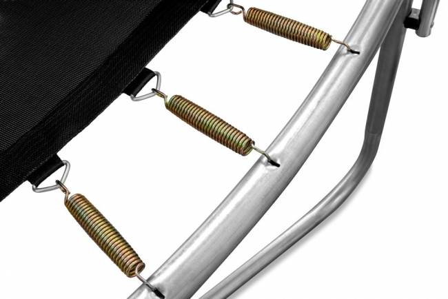 Батут "Smile outside", синий 12ft с защитной сеткой и лестницей Батут "Smile outside", синий 12ft с защитной сеткой и лестницей