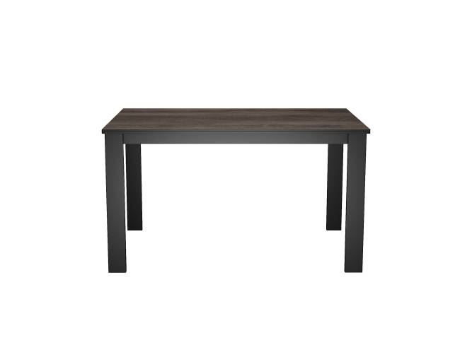 Стол DikLine DKT130 Керамика древесная OAKWOOD HONEY/подстолье черное/опоры черные