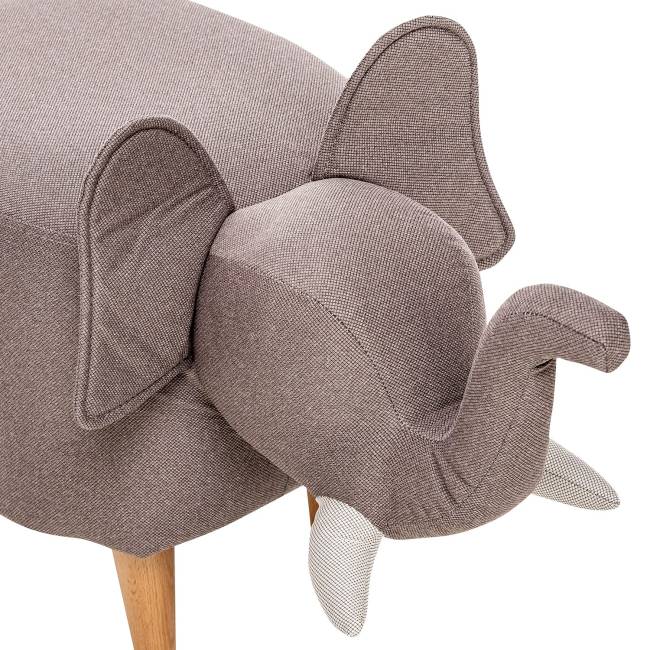 Пуф Leset Слоник Milos 16, компаньон Milos 02 Бук