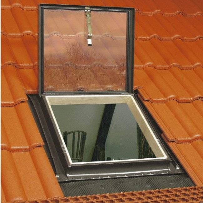 Мансардное окно FAKRO WGI, дерево