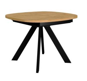 Стол DikLine B110 Дуб Каселла натуральный/опоры черные Стол DikLine B110 Дуб Каселла натуральный/опоры черные