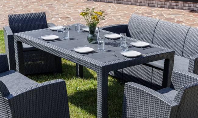 Комплект GRAND LANA DINING L графит