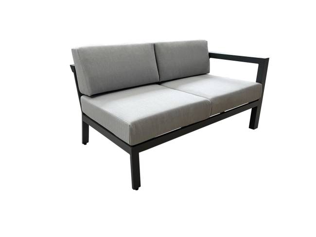 Угловой диван из алюминия Graphite Угловой диван из алюминия Graphite