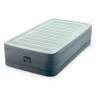 64902, Intex, Надувная кровать 99х191х46см "Premaire Elevated" встр.нас. 220В, до 136кг