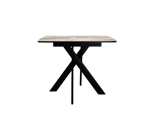 Стол DikLine DKB110, Керамика Venetian Brown Light глянец, опоры черные Стол DikLine DKB110, Керамика Venetian Brown Light глянец, опоры черные