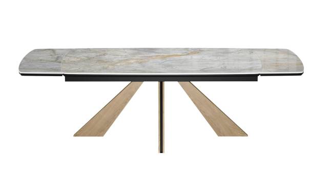 Стол DikLine DKP180 Керамика Titanium Silver River Polished/подстолье черное/опоры галифакс (2 уп.) Стол DikLine DKP180 Керамика Titanium Silver River Polished/подстолье черное/опоры галифакс (2 уп.)