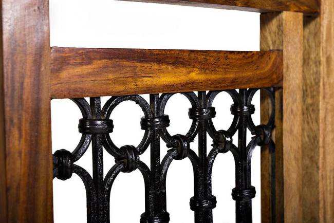 Стул Бомбей - 3417A  / 1 шт. в упаковке палисандр, 45*44*100, Natural tinted (натуральный тонированный) Natural tinted (натуральный тонированный) палисандр