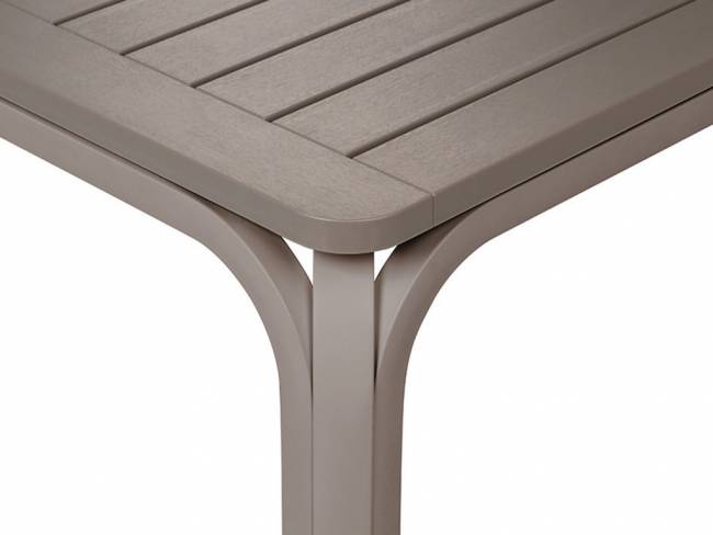 Стол пластиковый раздвижной Alloro 140 Extensible тортора 1400-2100х1000х730 мм Стол пластиковый раздвижной Alloro 140 Extensible тортора 1400-2100х1000х730 мм