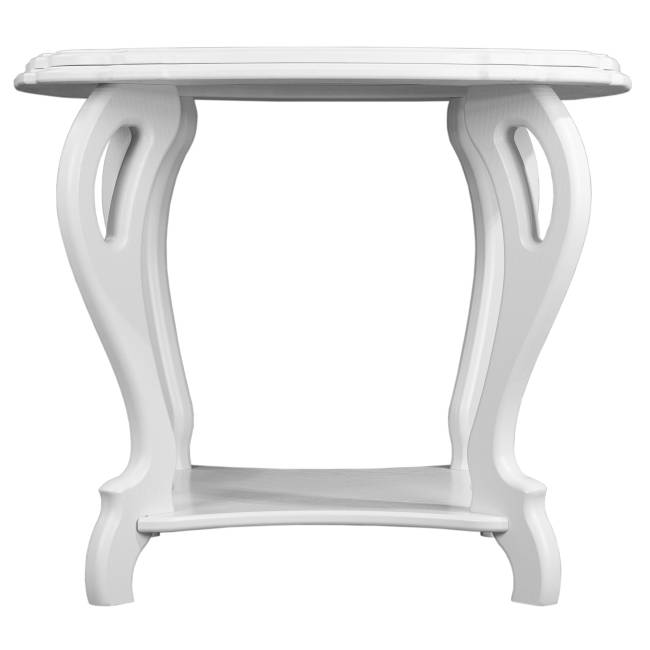 Стол журнальный Кофейный П молочный дуб Л