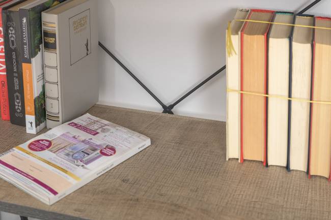 Стенка в гостиную Трувор № 86 цвет дуб гранж песочный/интра