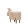 Пуф Leset Зайчик V18 бежевый Бук