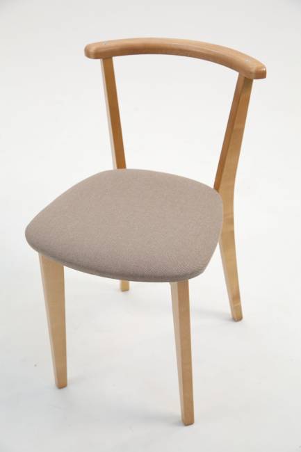 Стол Pawook К 100 натур со стульями Франк ПМ натур/бежевая рогожка