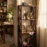 Этажерка-стеллаж Джульетта 3 уровня, орех Л
