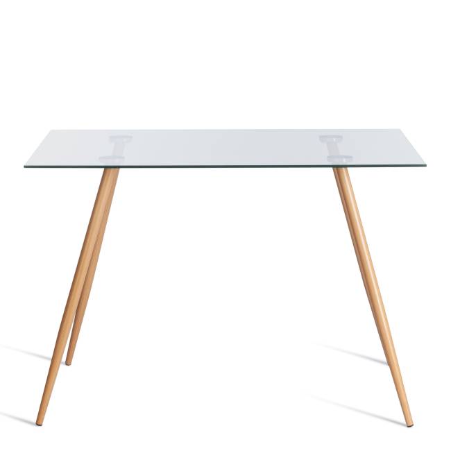 Стол SOPHIA (mod. 5003) металл/стекло (8мм), бук/прозрачный, 110 х 80 х 75 см бук/прозрачный металл/стекло (8мм) Стол SOPHIA (mod. 5003) металл/стекло (8мм), бук/прозрачный, 110 х 80 х 75 см бук/прозрачный металл/стекло (8мм)