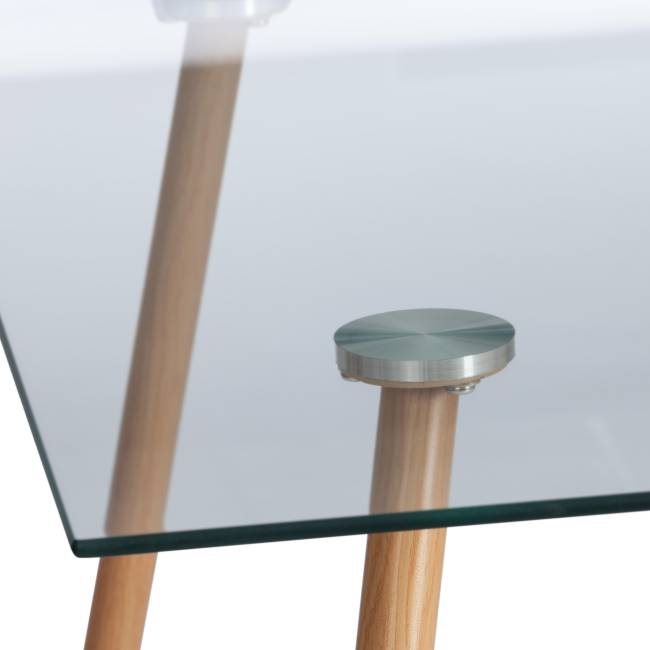 Стол SOPHIA (mod. 5003) металл/стекло (8мм), бук/прозрачный, 110 х 80 х 75 см бук/прозрачный металл/стекло (8мм) Стол SOPHIA (mod. 5003) металл/стекло (8мм), бук/прозрачный, 110 х 80 х 75 см бук/прозрачный металл/стекло (8мм)