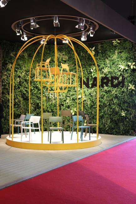 Стул пластиковый Trill Bistrot тортора 500х515х825 мм