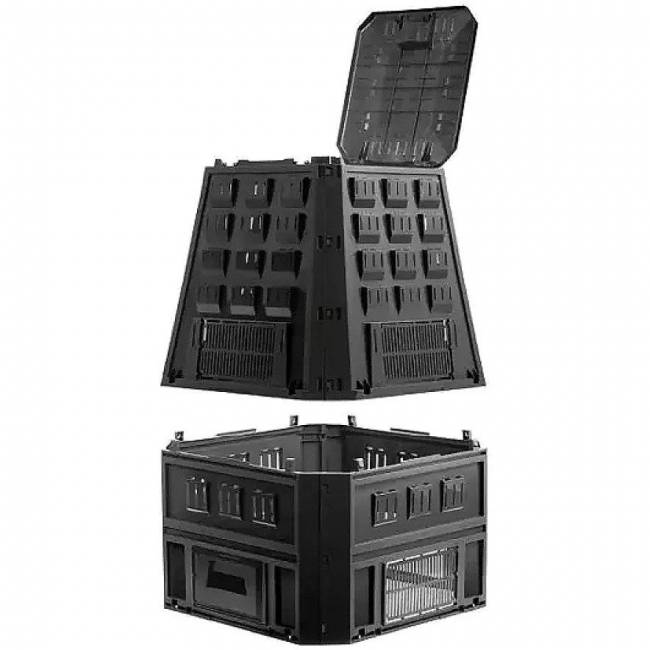Компостер Prosperplast Evogreen 850 л, черный Компостер Prosperplast Evogreen 850 л, черный