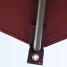 Зонт профессиональный 3х3 м Napoli Standard антрацит, бордовый 3000х3000 мм