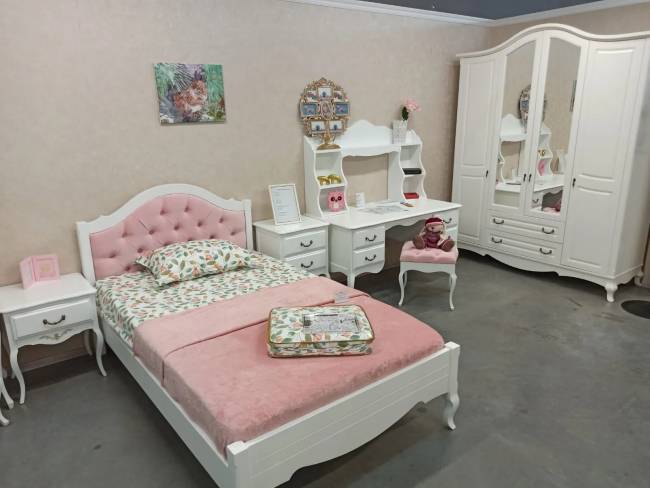 Кровать Малонн Ави Софт Белый