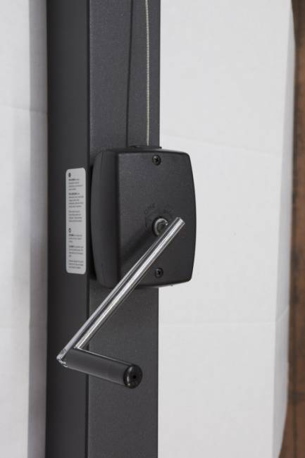 Зонт профессиональный 3х3 м Napoli Braccio антрацит, терракотовый 3000х3000 мм