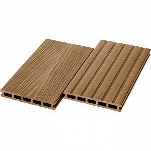 Террасная доска из ДПК UnoDeck Mogano, 165х24х3000/4000 4000, Орех