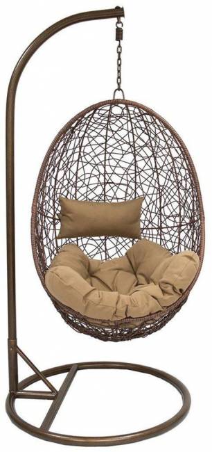 Подвесное кресло из искусственного ротанга Vinotti 44-004-04 Подвесное кресло из искусственного ротанга Vinotti 44-004-04