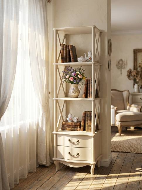 Этажерка Джульетта 3 уровня, дуб шампань Л